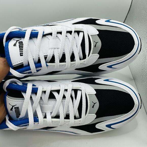 Size 9.5 - PUMA Hypnotic LS Boombox White / Team Royal / Black main image 4